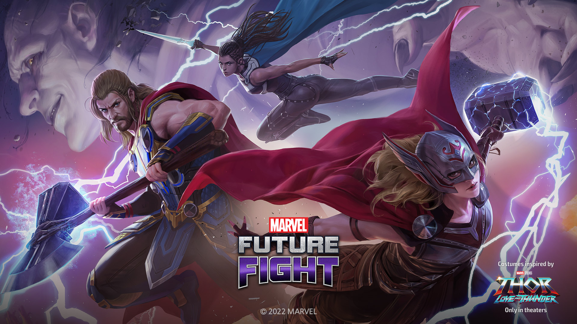 Thor v Doom- GIF Battle - MARVEL Future Fight